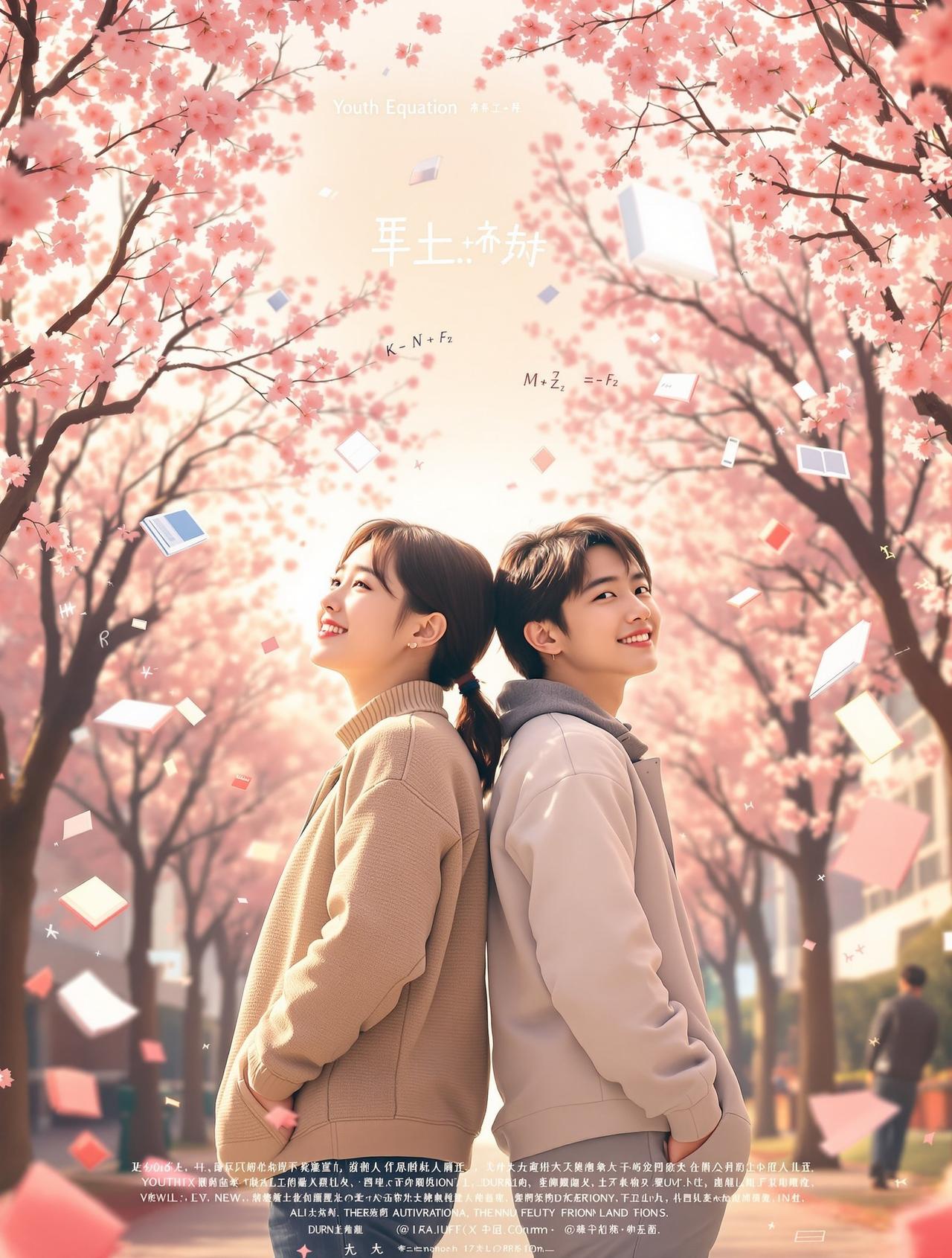 百合ai短剧 - 蜜桃味的夏天 - 高清竖屏短剧封面